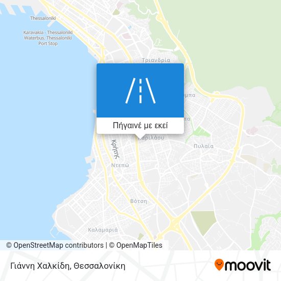 Γιάννη Χαλκίδη χάρτης