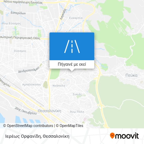 Ιερέως Ορφανίδη χάρτης