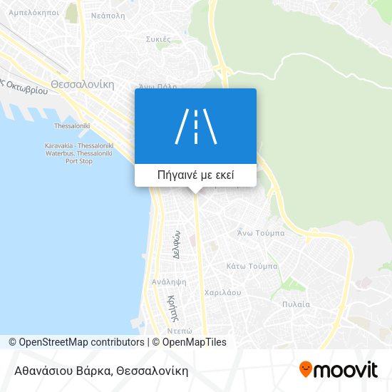 Αθανάσιου Βάρκα χάρτης