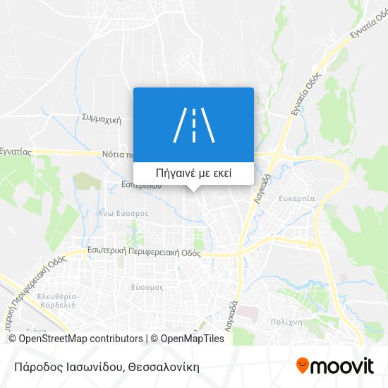 Πάροδος Ιασωνίδου χάρτης