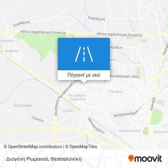 Διογένη Ρωμανού χάρτης