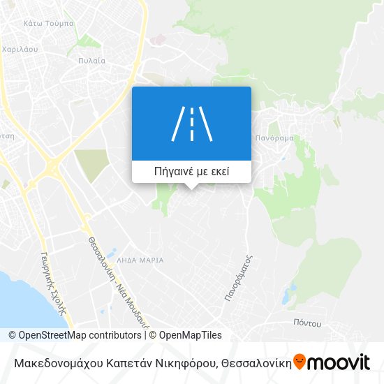 Μακεδονομάχου Καπετάν Νικηφόρου χάρτης