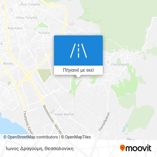 Ίωνος Δραγούμη χάρτης
