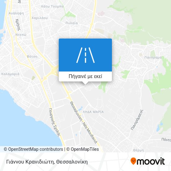 Γιάννου Κρανιδιώτη χάρτης