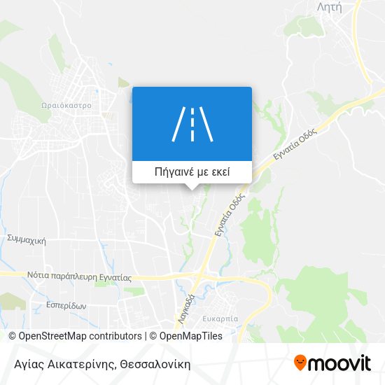 Αγίας Αικατερίνης χάρτης