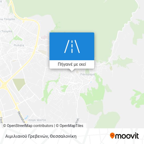 Αιμιλιανού Γρεβενών χάρτης