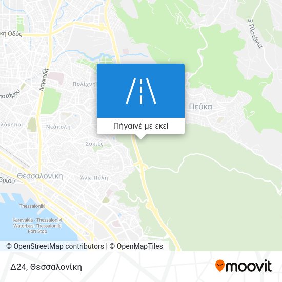 Δ24 χάρτης
