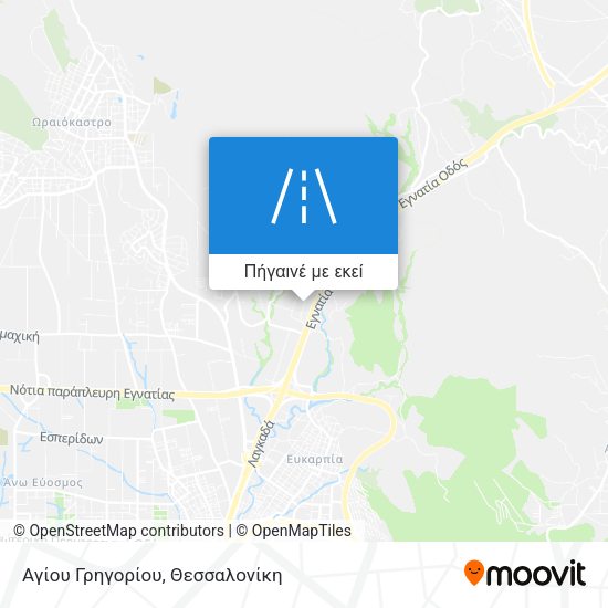 Αγίου Γρηγορίου χάρτης