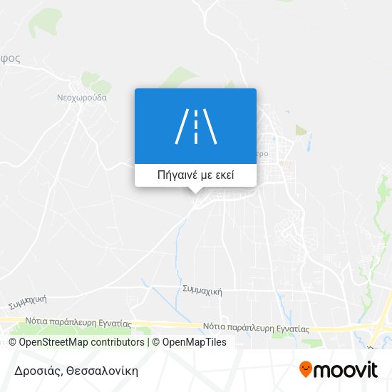 Δροσιάς χάρτης