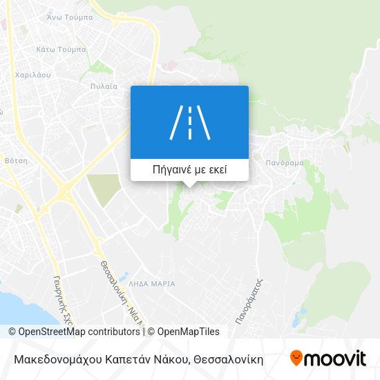 Μακεδονομάχου Καπετάν Νάκου χάρτης