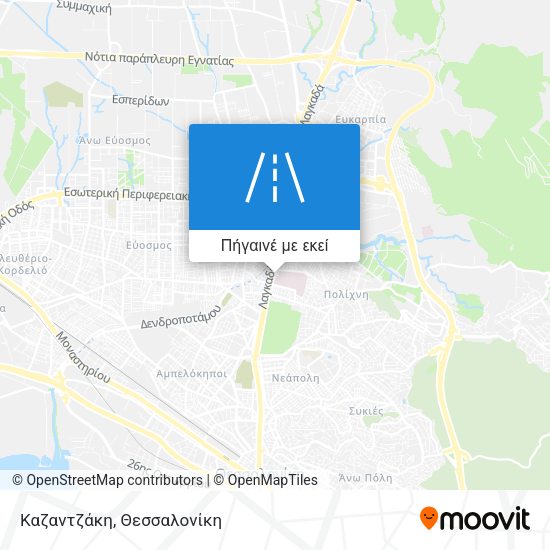 Καζαντζάκη χάρτης