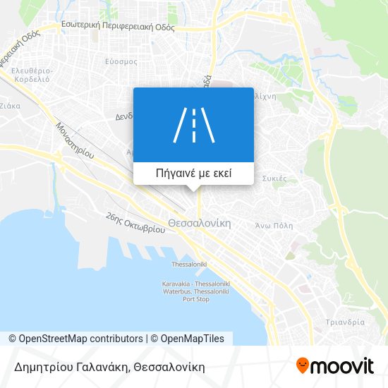 Δημητρίου Γαλανάκη χάρτης