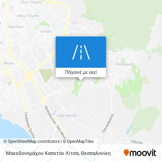 Μακεδονομάχου Καπετάν Λίτσα χάρτης