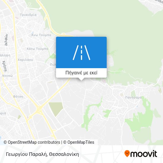 Γεωργίου Παραλή χάρτης
