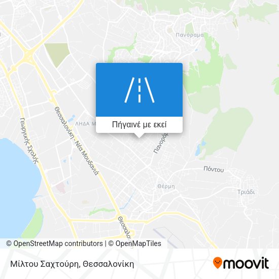 Μίλτου Σαχτούρη χάρτης