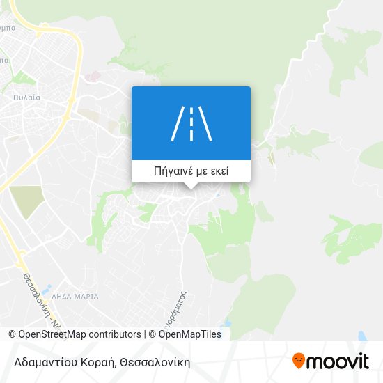 Αδαμαντίου Κοραή χάρτης
