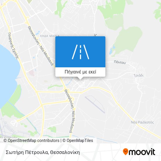 Σωτήρη Πέτρουλα χάρτης