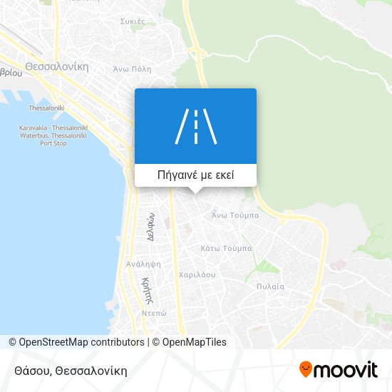 Θάσου χάρτης