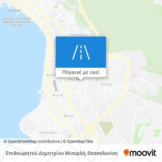 Επιθεωρητού Δημητρίου Μισυρλή χάρτης