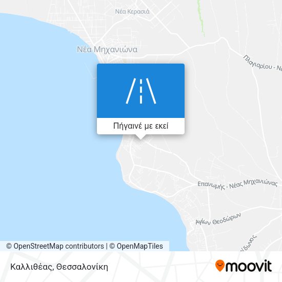 Καλλιθέας χάρτης