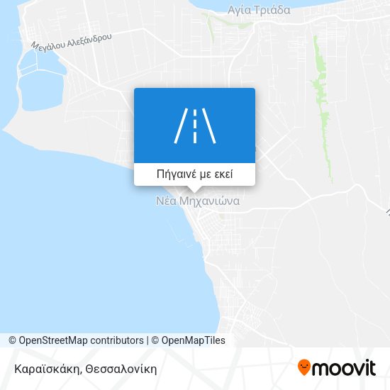 Καραϊσκάκη χάρτης
