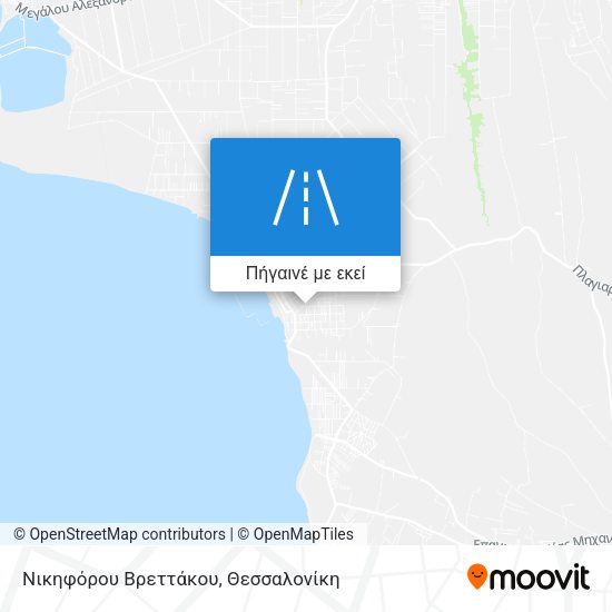 Νικηφόρου Βρεττάκου χάρτης