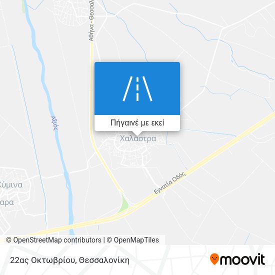 22ας Οκτωβρίου χάρτης