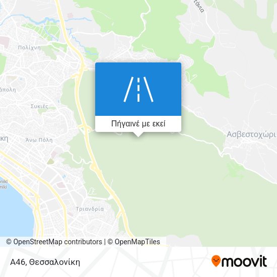 Α46 χάρτης