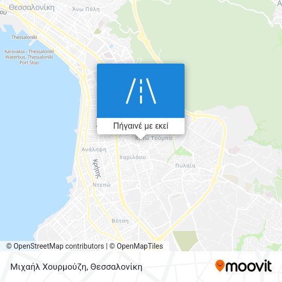 Μιχαήλ Χουρμούζη χάρτης