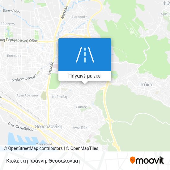 Κωλέττη Ιωάννη χάρτης