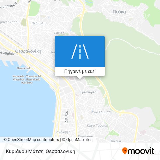 Κυριάκου Μάτση χάρτης