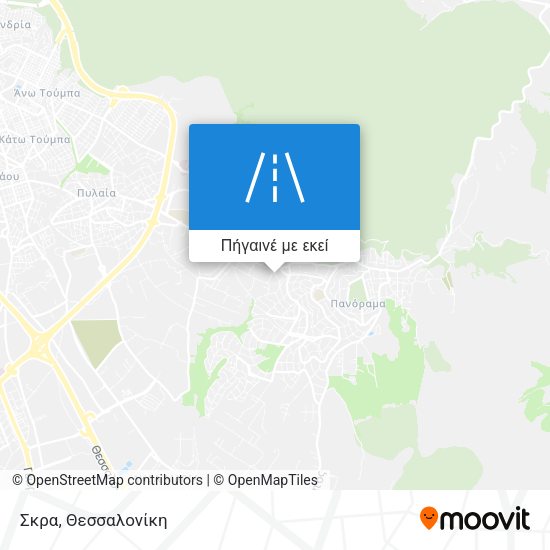 Σκρα χάρτης