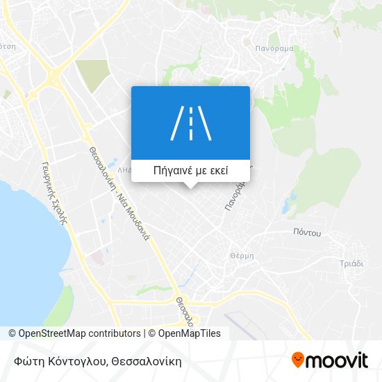 Φώτη Κόντογλου χάρτης