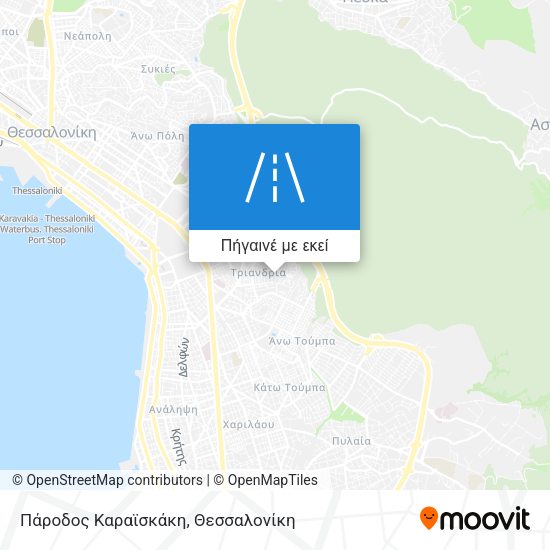 Πάροδος Καραϊσκάκη χάρτης