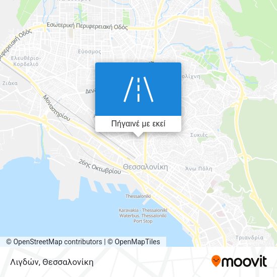 Λιγδών χάρτης