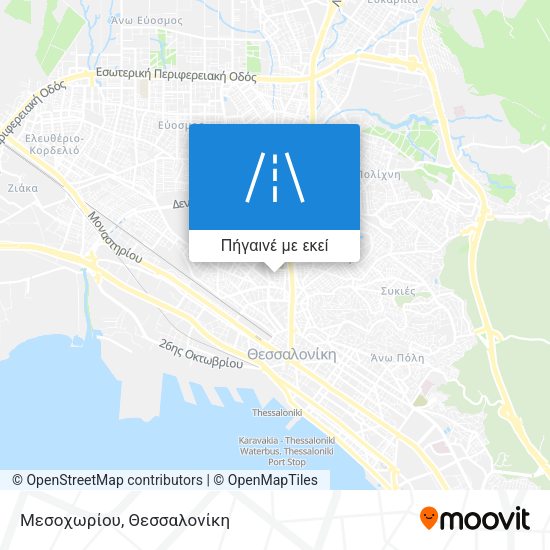 Μεσοχωρίου χάρτης
