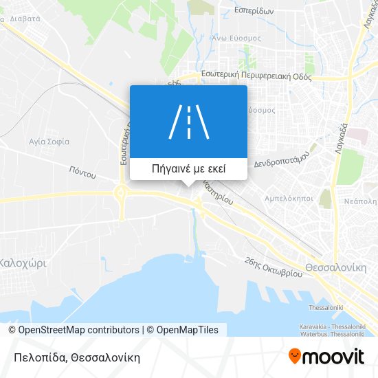 Πελοπίδα χάρτης