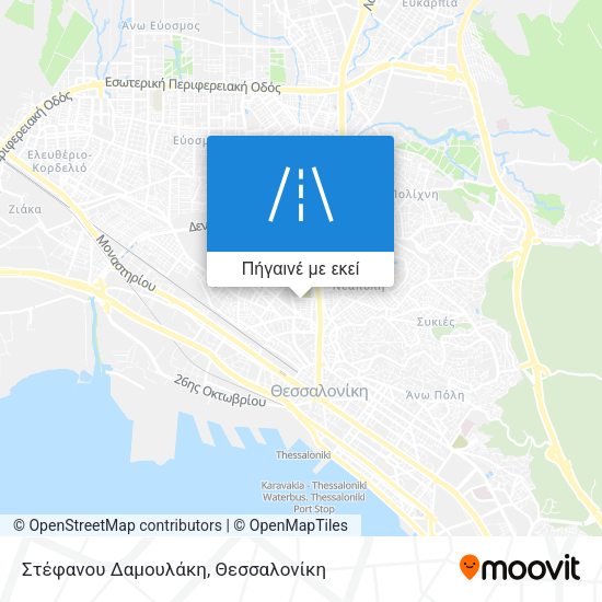 Στέφανου Δαμουλάκη χάρτης