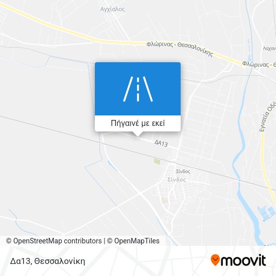 Δα13 χάρτης
