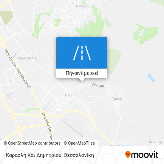 Καραολή Και Δημητρίου χάρτης