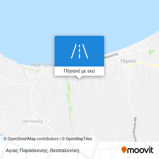Αγιας Παρασκευης χάρτης