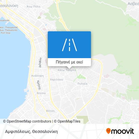 Αμφιπόλεως χάρτης
