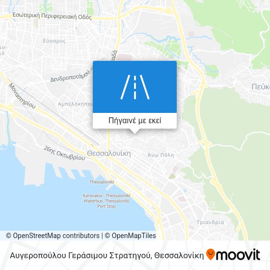 Αυγεροπούλου Γεράσιμου Στρατηγού χάρτης