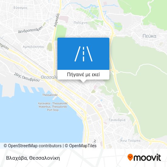 Βλαχάβα χάρτης