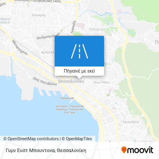 Γυμν Ευστ Μπουντονα χάρτης