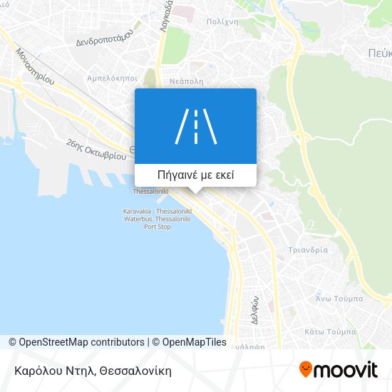 Καρόλου Ντηλ χάρτης