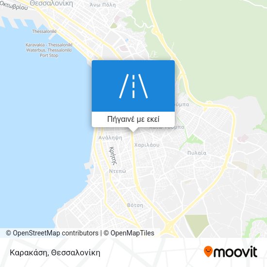 Καρακάση χάρτης