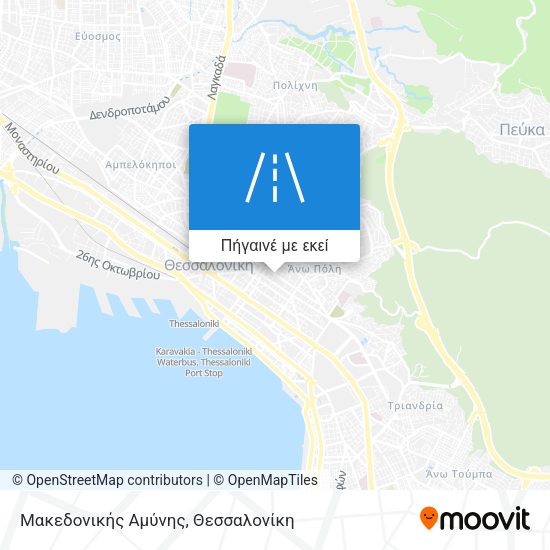 Μακεδονικής Αμύνης χάρτης