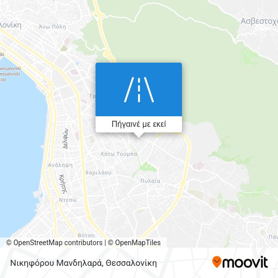 Νικηφόρου Μανδηλαρά χάρτης