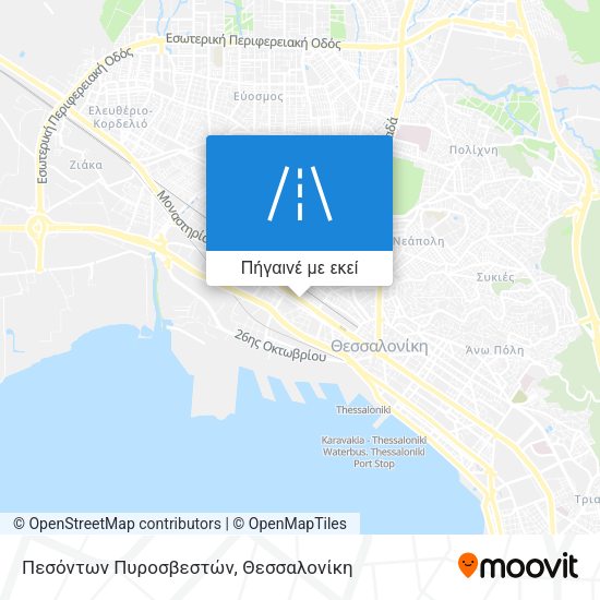 Πεσόντων Πυροσβεστών χάρτης